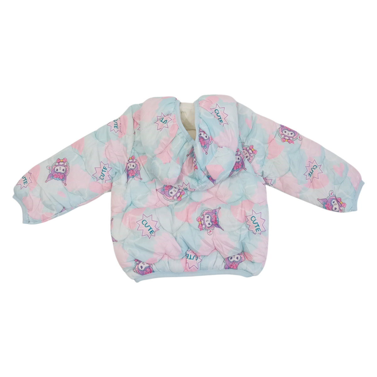 Baby Girl Hi Cute Printed Winter Jacket