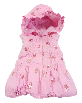 Girls Sando - Pink Jacket