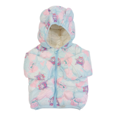 Baby Girl Hi Cute Printed Winter Jacket
