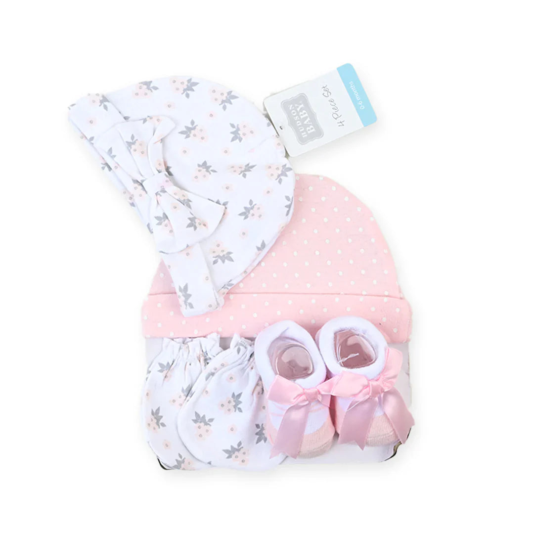 Modern Cap & Socks With Mitten Set