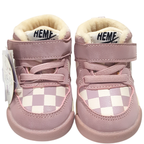 Winter Warm Velvet Shoes Baby Girls and Boys Fashion Design Rubber Sole