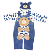 High Quality Dungaree Romper
