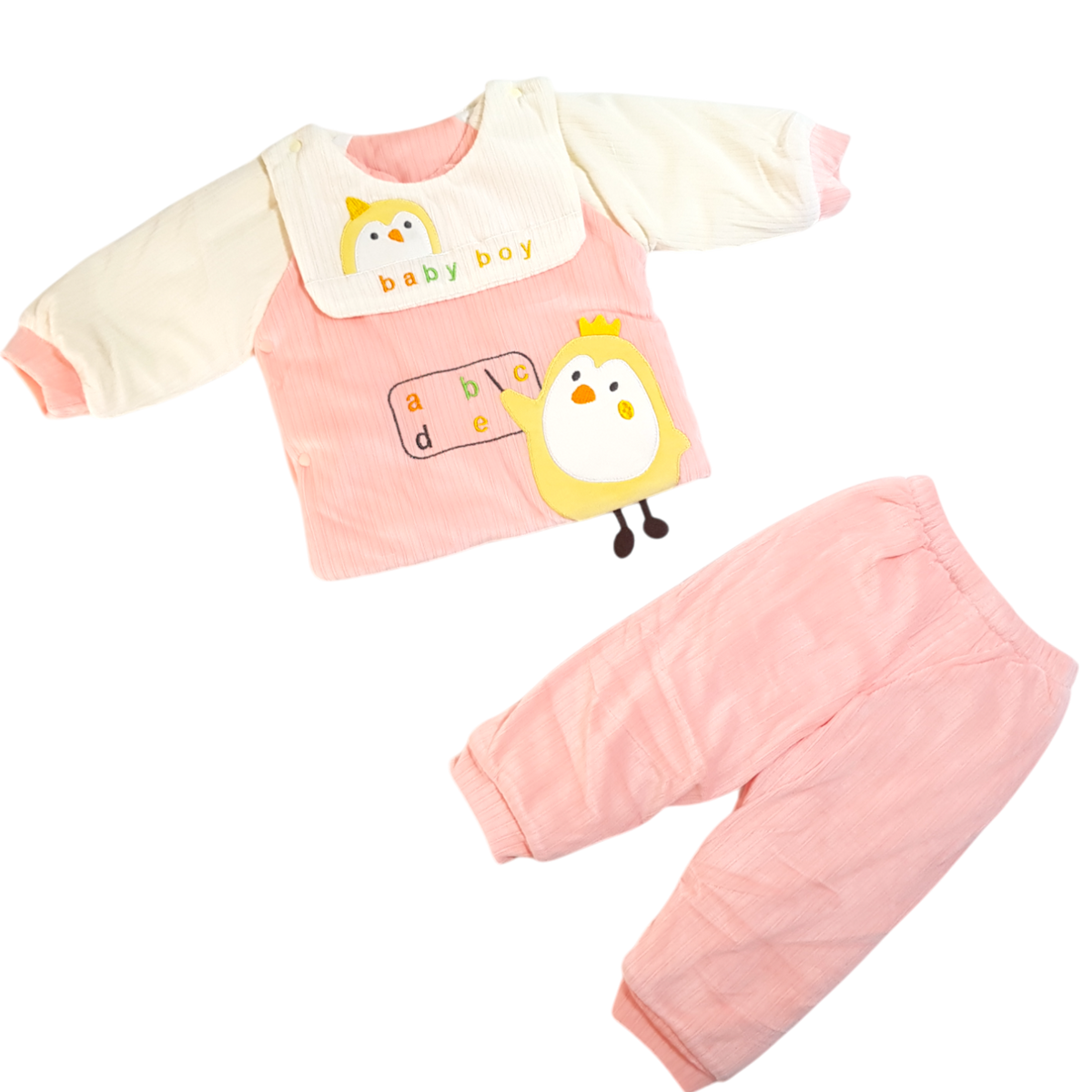 Winter Velvet Baby Girl 3 Pc Set