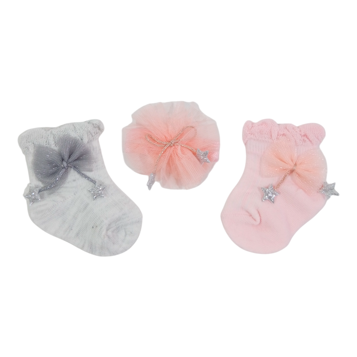 Multi Socks Pack of 2 With Headband