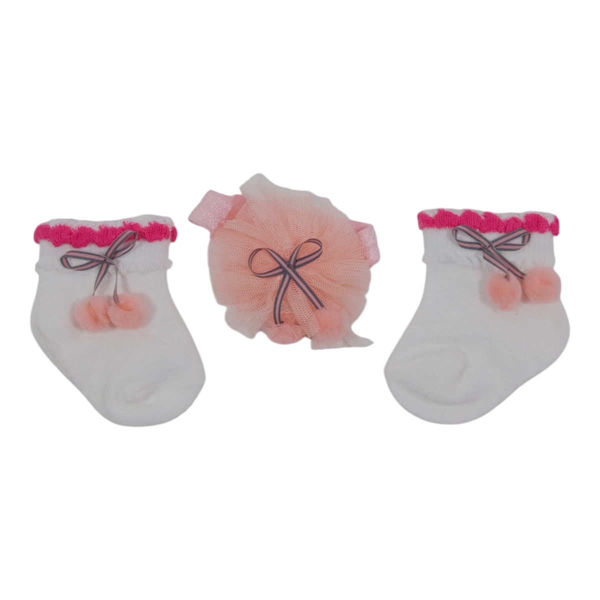 Multi Socks Pack of 2 and Headband Set