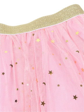 Golden Star Pink Skirt