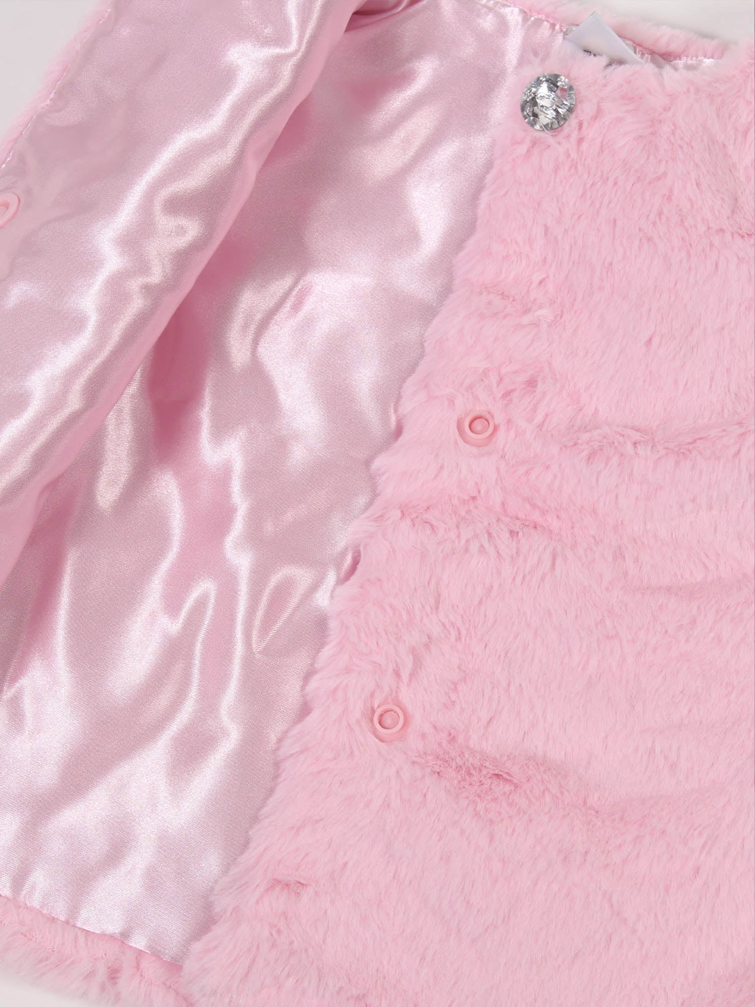 Pink Fur Winter Jacket