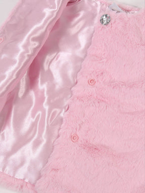 Pink Fur Winter Jacket