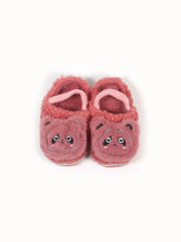 Mahroon Fluffy Shoes