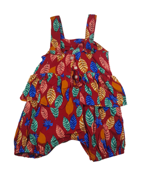 Girl Half Romper