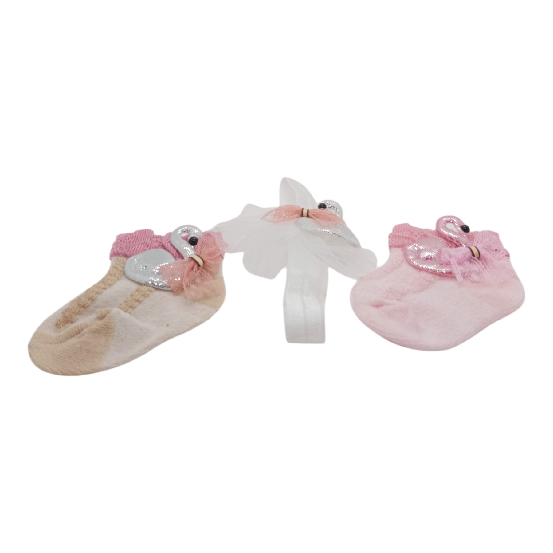 Multi Socks Pack of 2 and Headband Set