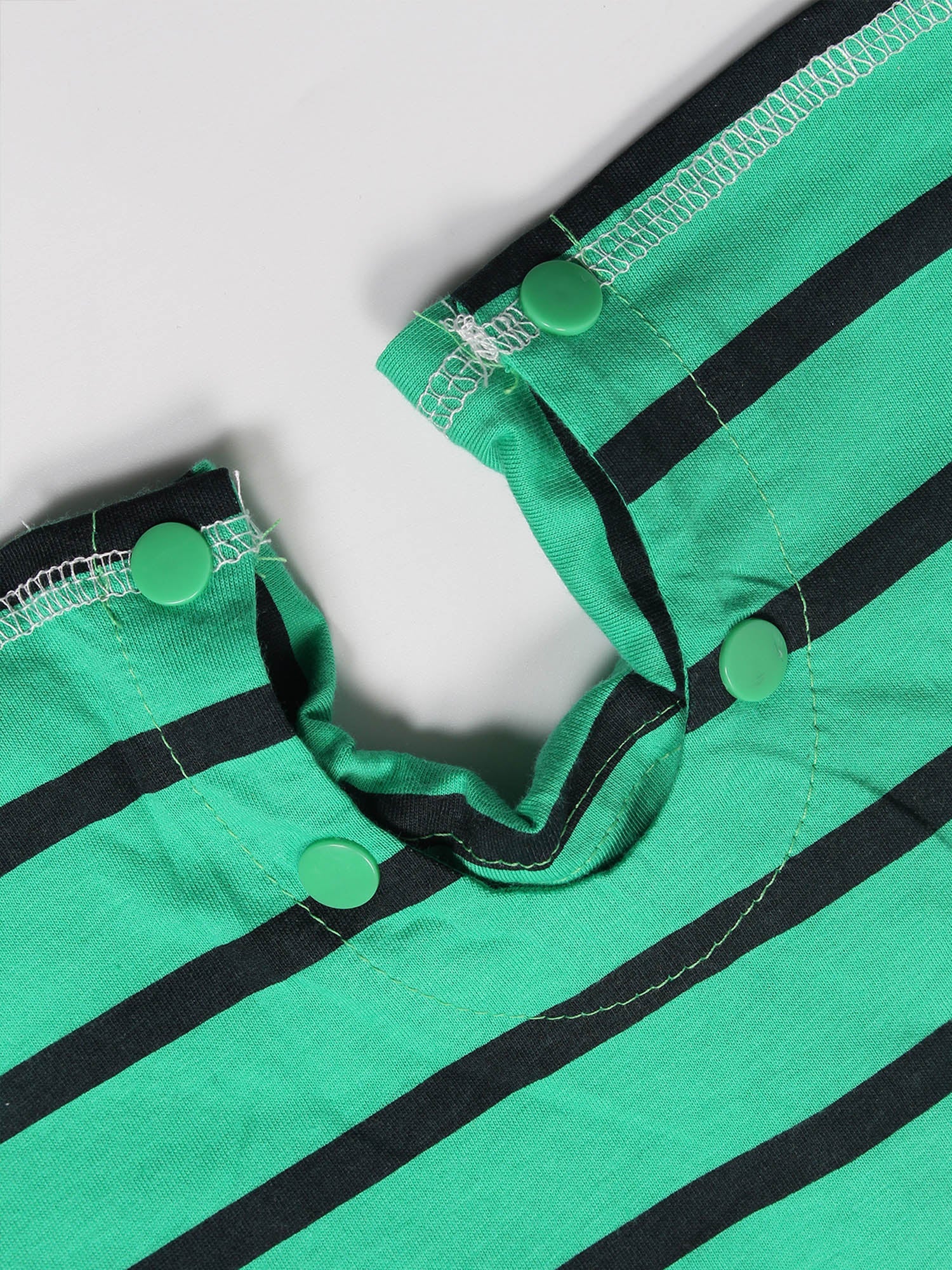 Green Half Romper