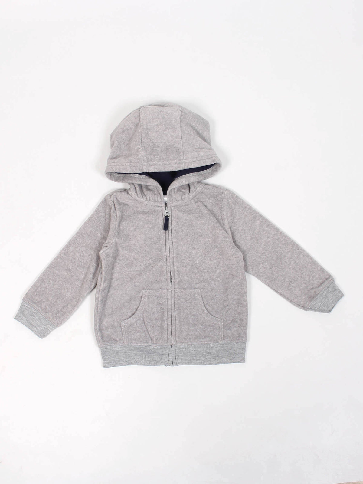 Boys Hooded Jacket-Gray