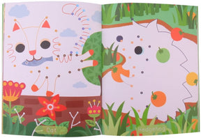 Dot-To-Dot Drawing Book-Adorable Animals