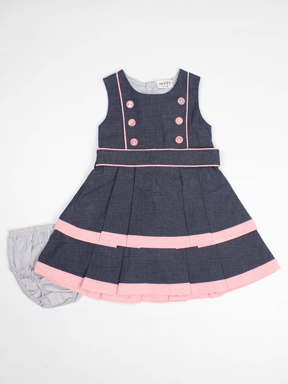 Dark Grey Dress Set