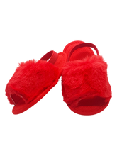 Baby Girls Red Furr Shoes
