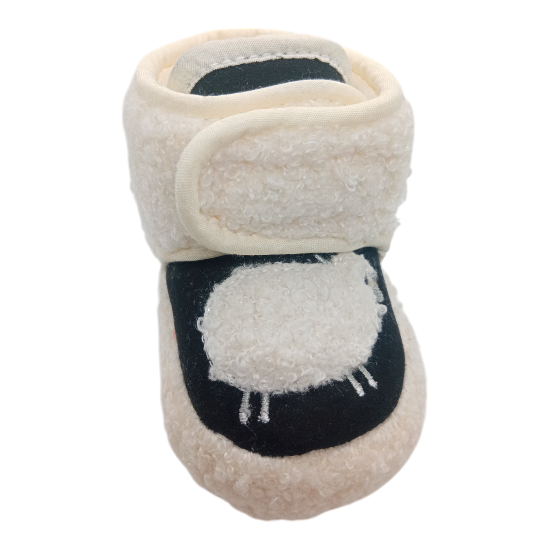 Off White Sheep Baby Fleece Warm Shoes