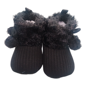 Baby Girls Soft & Fluffy Snow Shoes