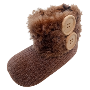 Baby Shoes, Winter with Non-slip Soft Sole Warm Shoes