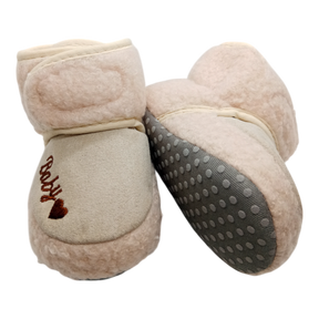 Baby Girls & Boys Plush Cotton Snow Soft Walkers Shoes
