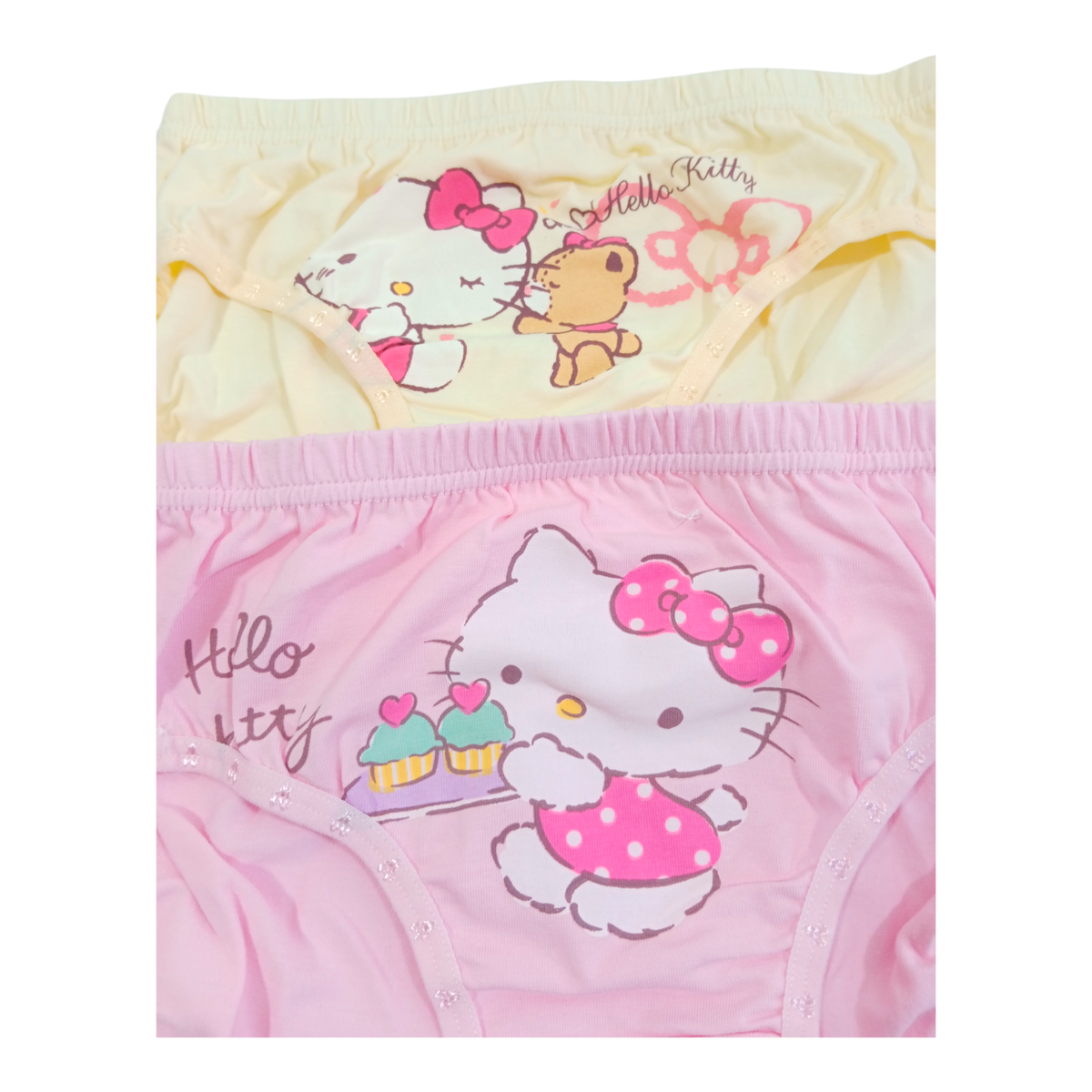 Panties Pink & Yellow Hello Kitty (Set of 2)