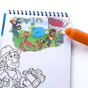 Magic Water Coloring Pad- Animal Kingdom