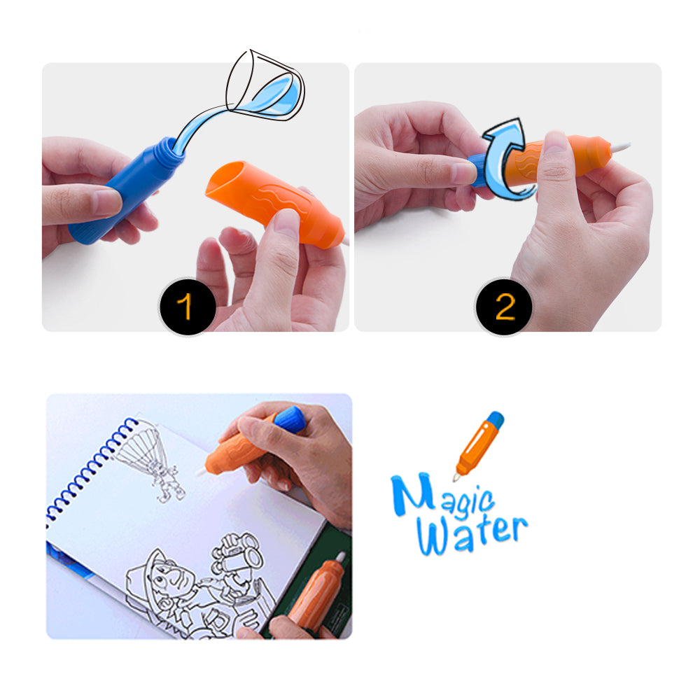 Magic Water Coloring Pad- Animal Kingdom