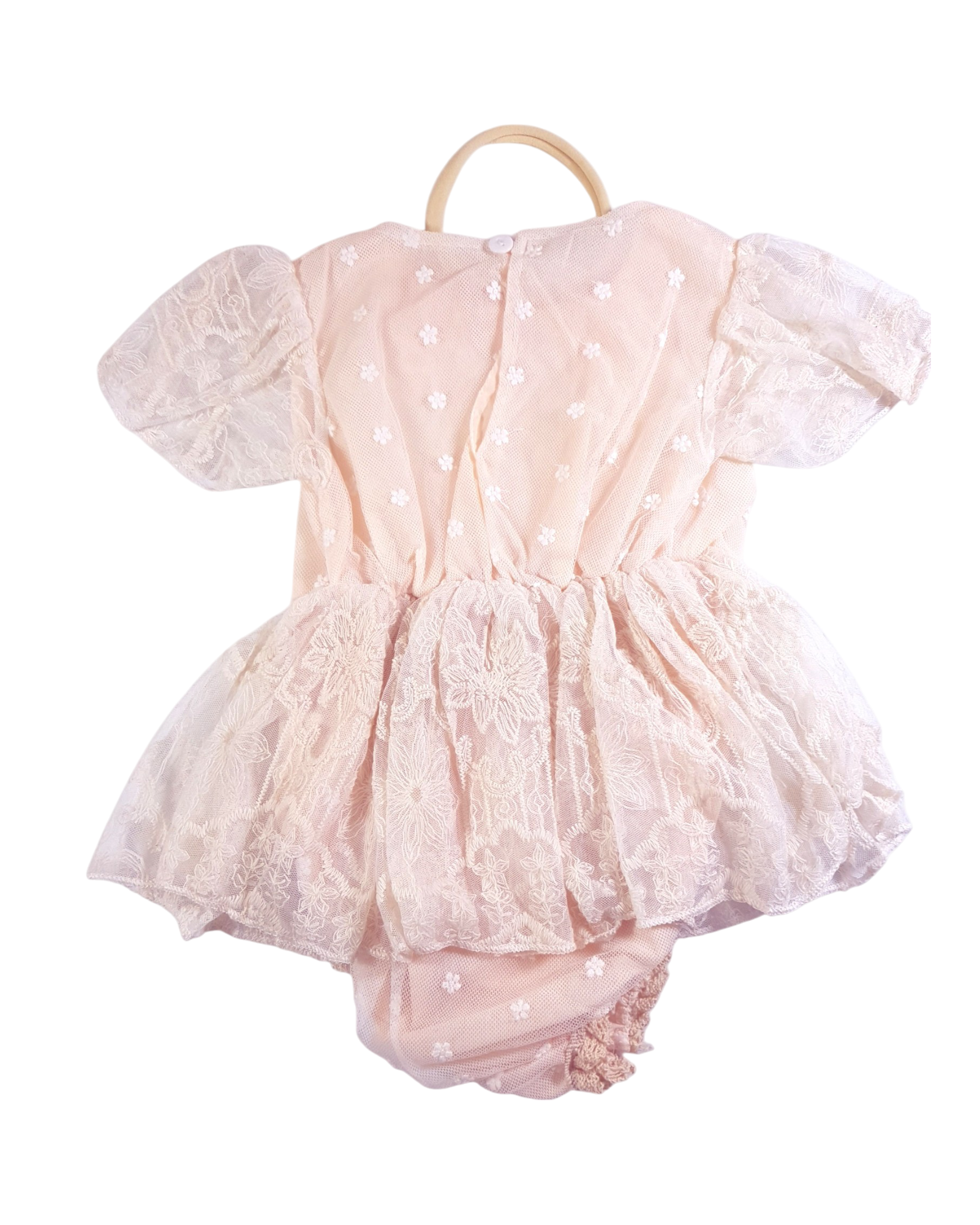 Off-White Romper Dress
