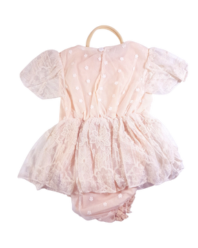 Off-White Romper Dress