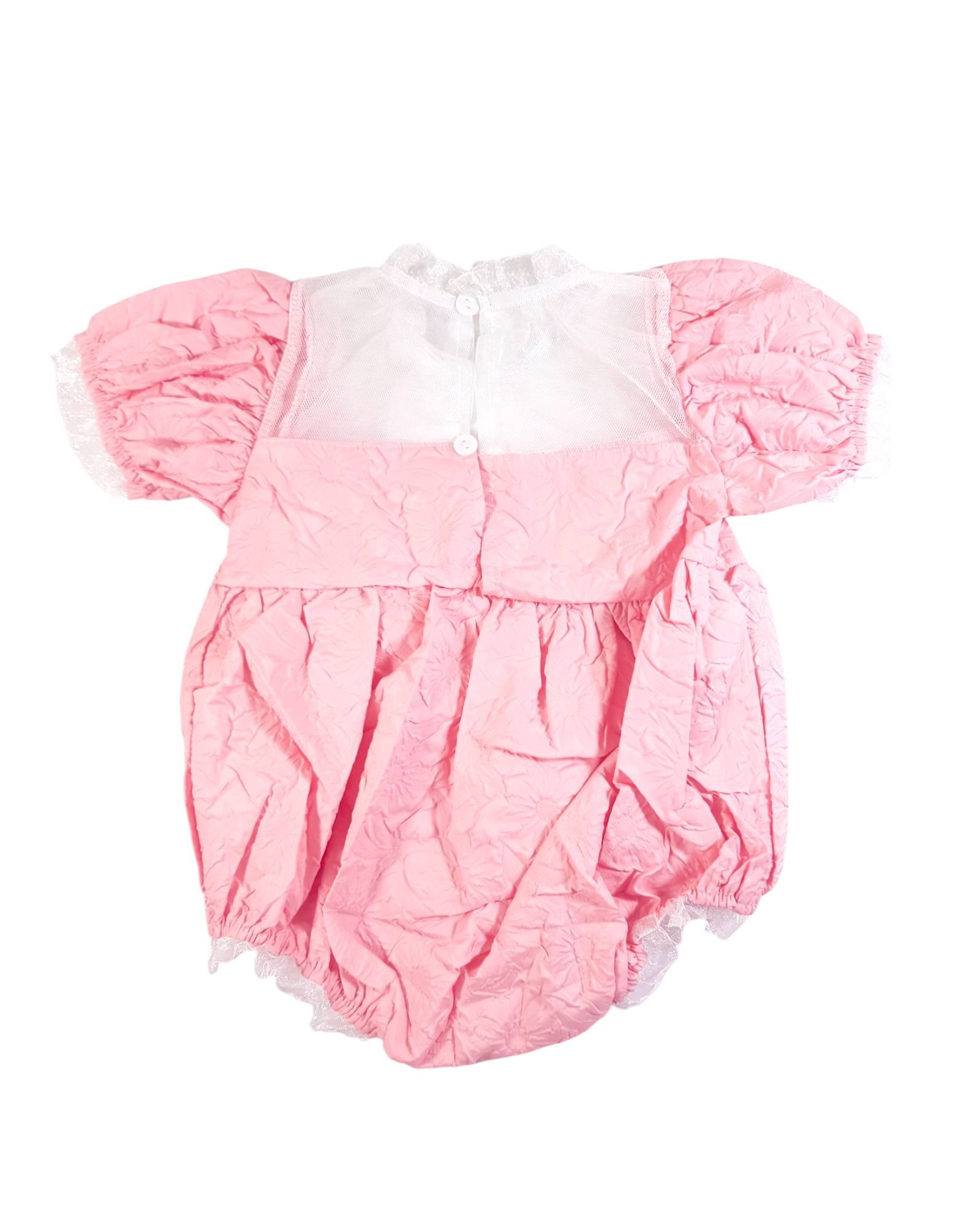 Baby Pink Romper Dress