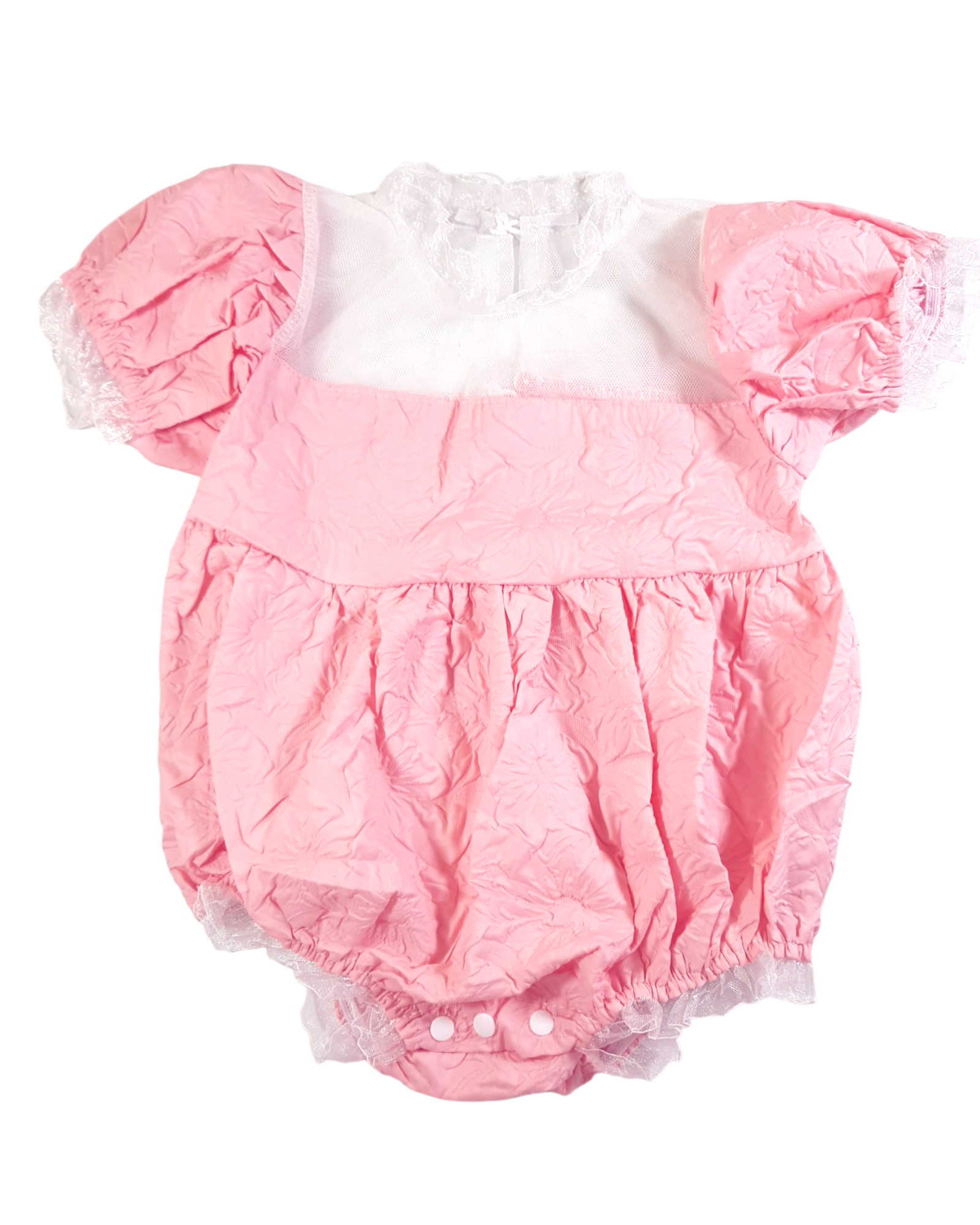 Baby Pink Romper Dress