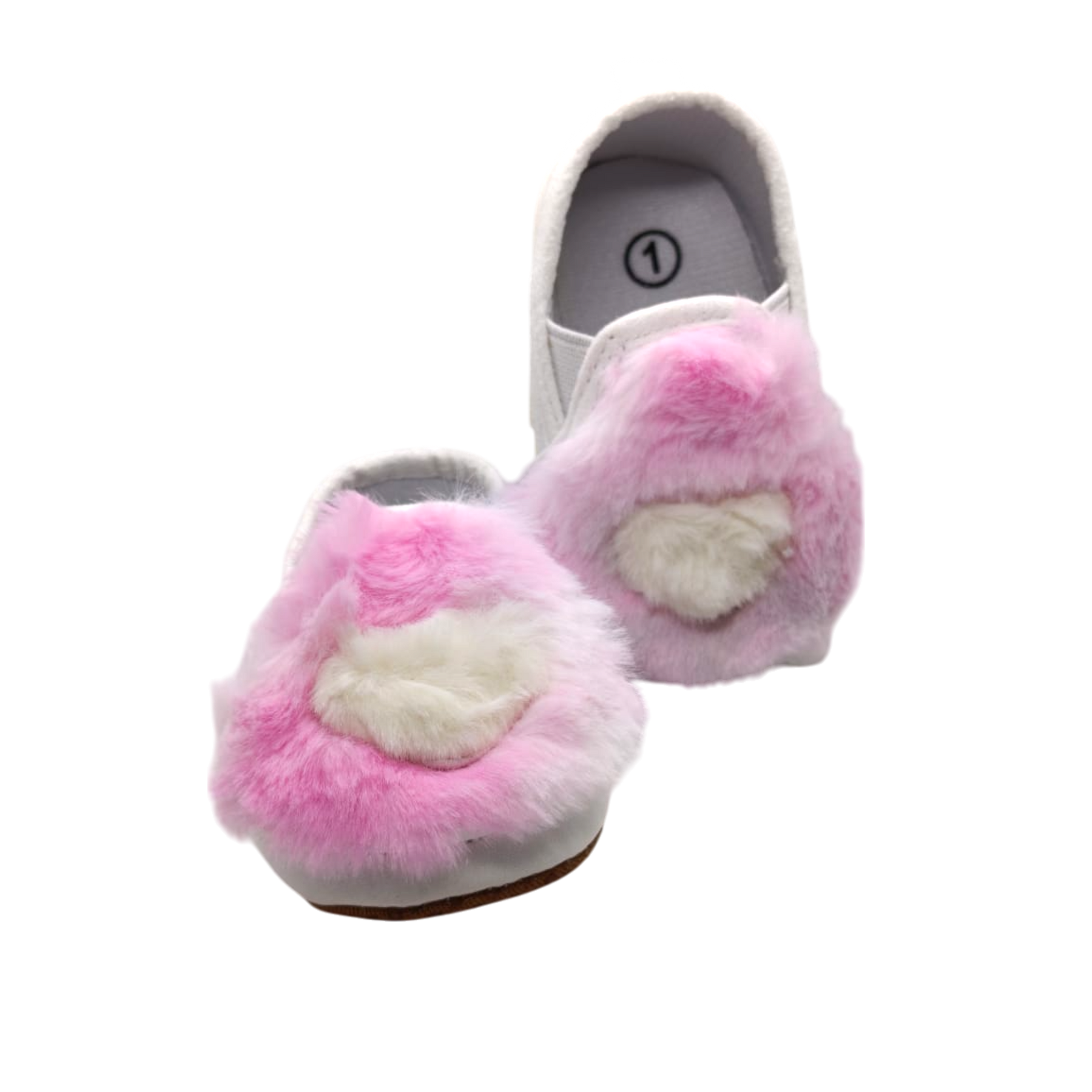 baby girl shoes - Pink Fur
