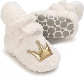 Baby Boots Autumn and Winter Fashion New Pattern Thickened Warm Comfortable Cute Non Slip Shoes