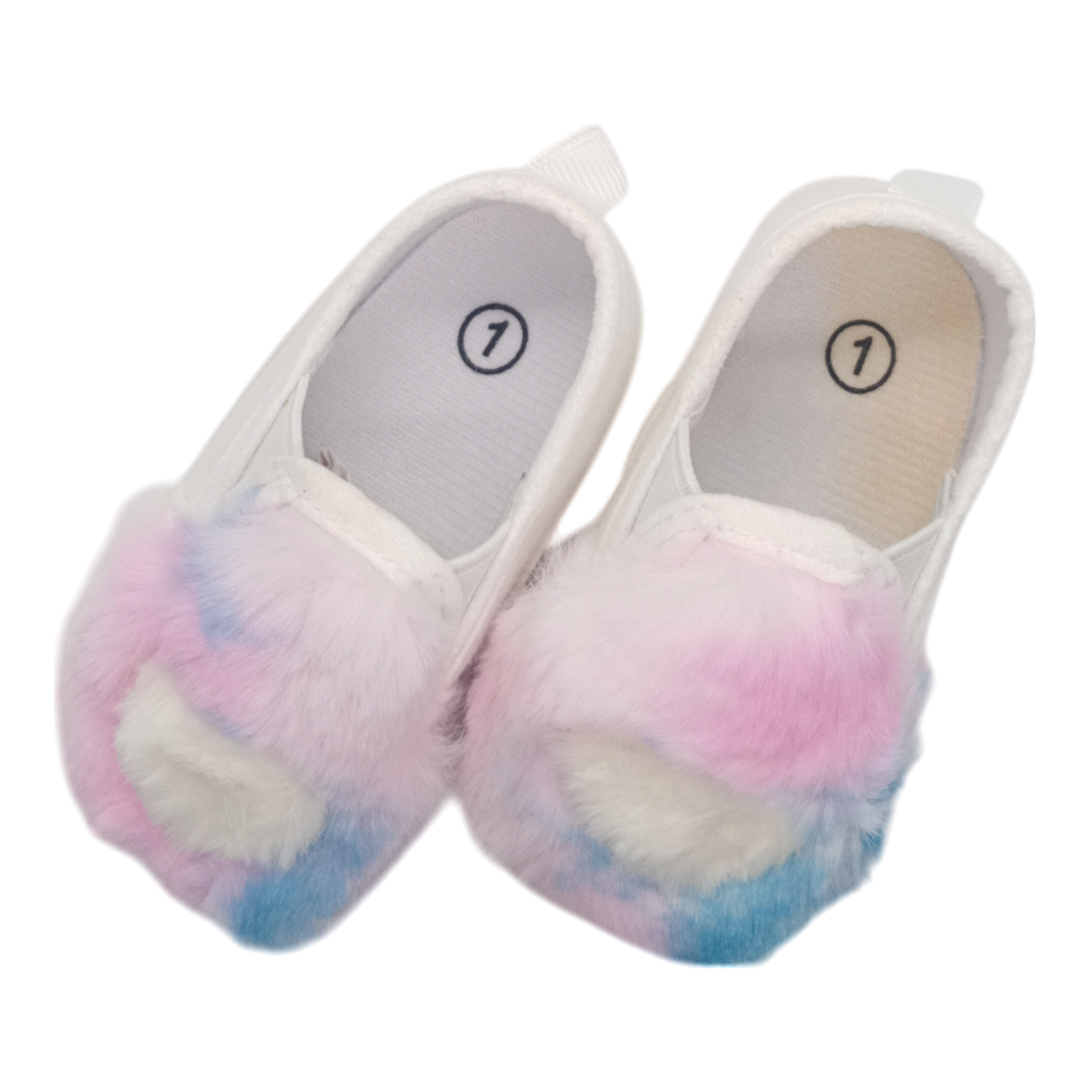 baby girl multi color shoes