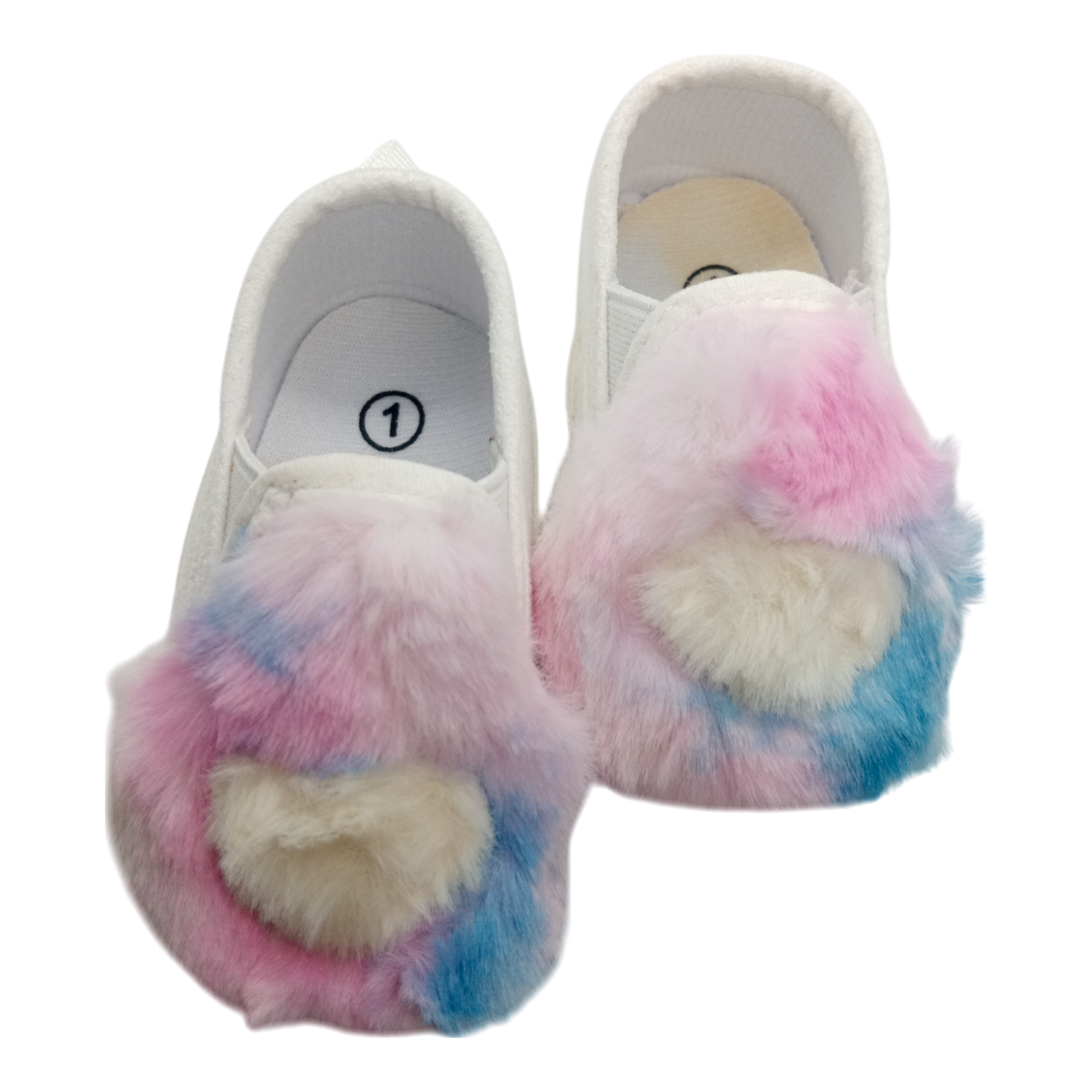 baby girl multi color shoes