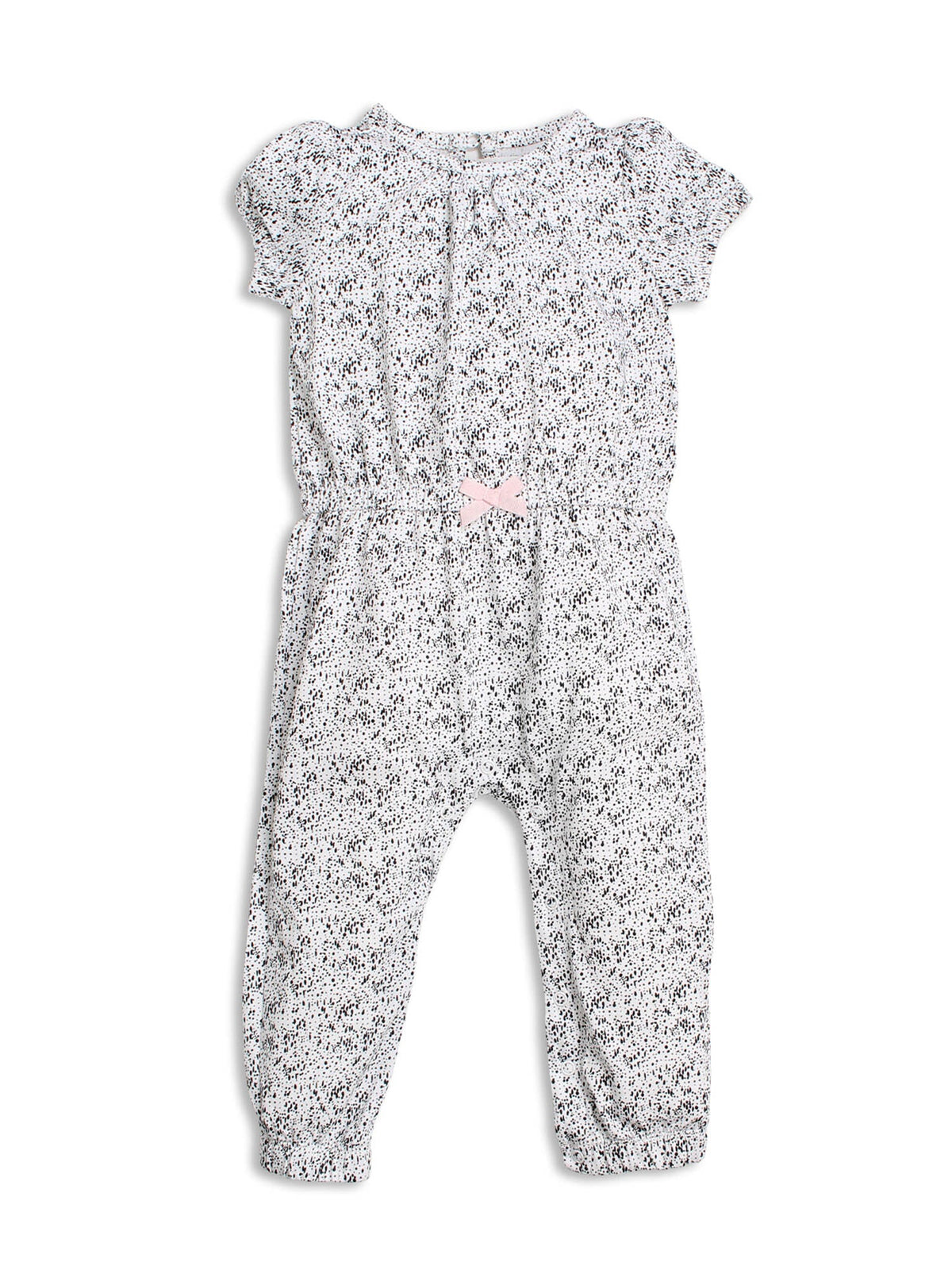 Black Dots Fancy Onesie